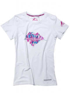 Herz T-Shirt Damen weiß XS 0